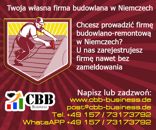 Działalność gospodarcza w Niemczech Działalność gospodarcza w Niemczech