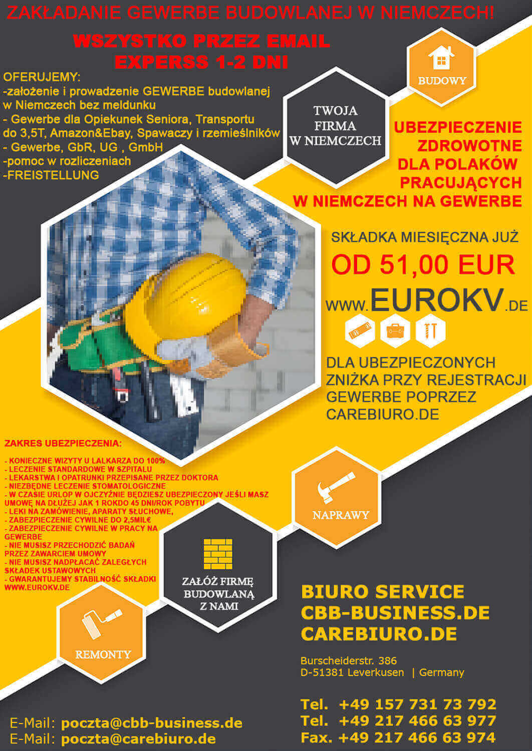 jak zalozyc gewerbe w niemczech